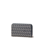 Zucchino Canvas Zip Around Long Wallet